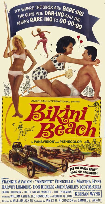 Bikini Beach Movie Poster Print (11 x 17) - Item # MOVEE8645