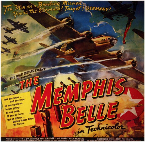 The Memphis Belle: A Story of a Flying Fortress Movie Poster Print (11 x 17) - Item # MOVED4976