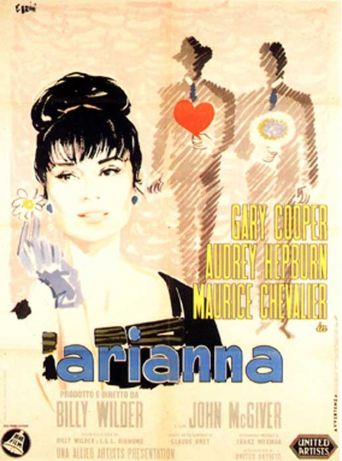 Love in the Afternoon Movie Poster Print (11 x 17) - Item # MOVAB81824