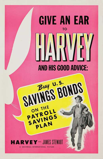 Harvey Movie Poster Print (11 x 17) - Item # MOVIB14173