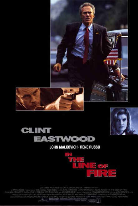 In the Line of Fire Movie Poster Print (11 x 17) - Item # MOVED0896