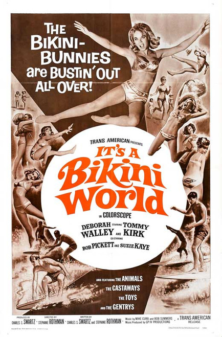 It's a Bikini World Movie Poster Print (11 x 17) - Item # MOVAB78633