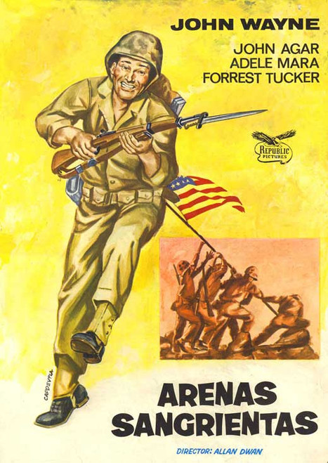 Sands of Iwo Jima Movie Poster Print (11 x 17) - Item # MOVEB78011