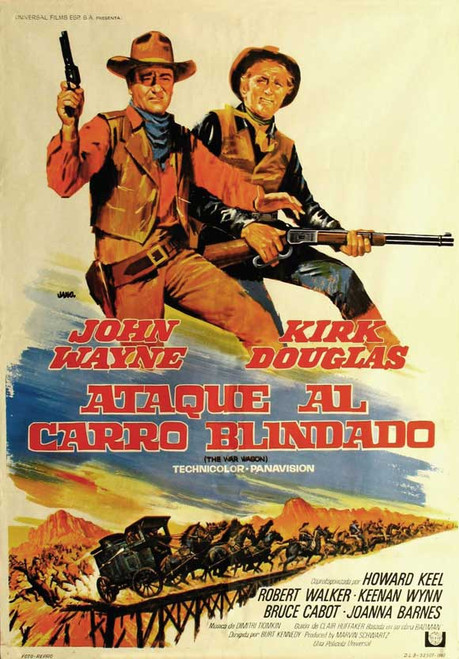 The War Wagon Movie Poster Print (11 x 17) - Item # MOVAI9616
