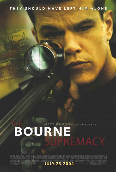 The Bourne Supremacy Movie Poster Print (11 x 17) - Item # MOVAE5411