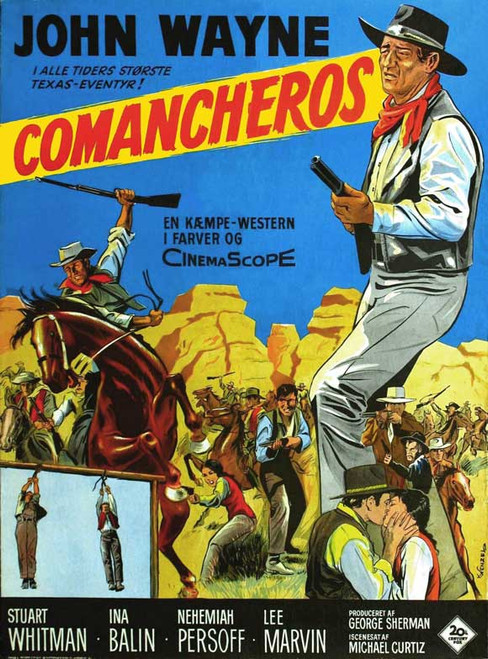 The Comancheros Movie Poster Print (11 x 17) - Item # MOVCB72250