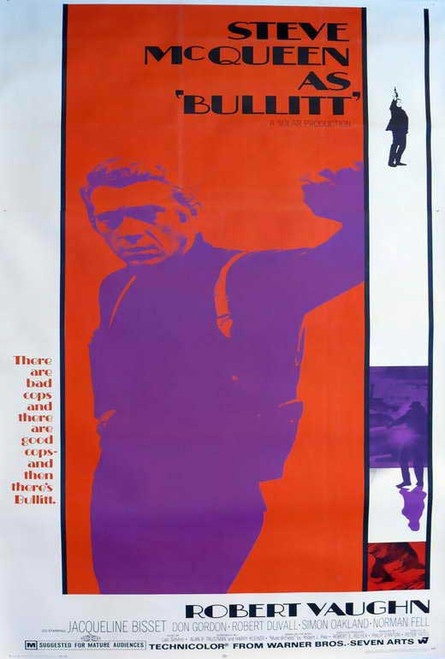 Bullitt Movie Poster Print (27 x 40) - Item # MOVGJ9258