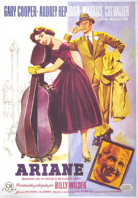 Love in the Afternoon Movie Poster Print (11 x 17) - Item # MOVGI0671