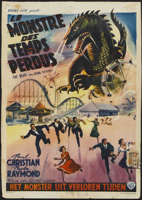 The Beast from 20,000 Fathoms Movie Poster Print (27 x 40) - Item # MOVEJ7152