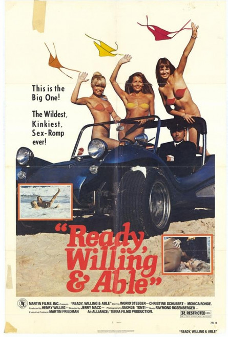 Ready Willing and Able Movie Poster Print (11 x 17) - Item # MOVEE4672