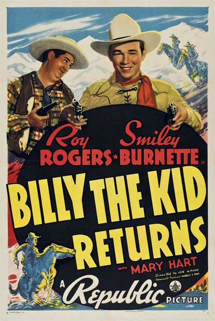 Billy the Kid Returns Movie Poster Print (27 x 40) - Item # MOVII2729