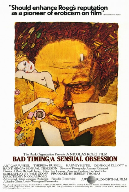 Bad Timing Movie Poster Print (27 x 40) - Item # MOVAF4315