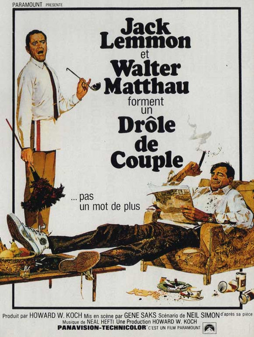 The Odd Couple Movie Poster Print (11 x 17) - Item # MOVAB86960