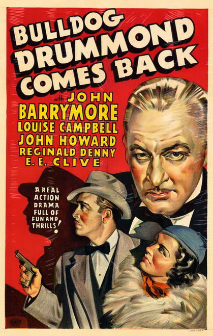 Bulldog Drummond Comes Back Movie Poster Print (11 x 17) - Item # MOVAF6615