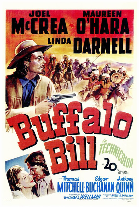 Buffalo Bill Movie Poster Print (11 x 17) - Item # MOVCD1414