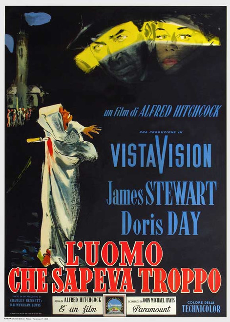The Man Who Knew Too Much Movie Poster Print (27 x 40) - Item # MOVAJ8707