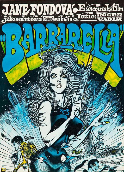 Barbarella Movie Poster Print (11 x 17) - Item # MOVCB81224
