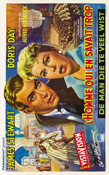 The Man Who Knew Too Much Movie Poster Print (11 x 17) - Item # MOVGJ1232