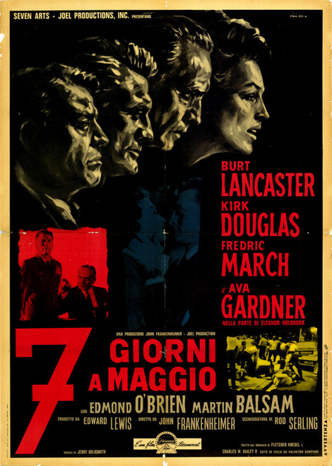 Seven Days in May Movie Poster Print (11 x 17) - Item # MOVIH6559