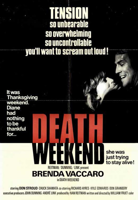 Death Weekend Movie Poster Print (11 x 17) - Item # MOVEF2124