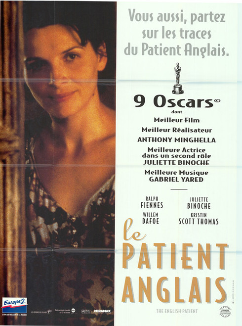 The English Patient Movie Poster Print (11 x 17) - Item # MOVCI9200