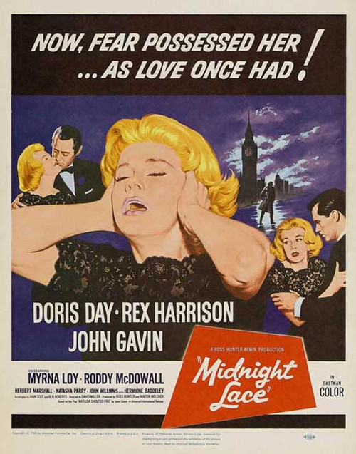 Midnight Lace Movie Poster Print (11 x 17) - Item # MOVIJ5683