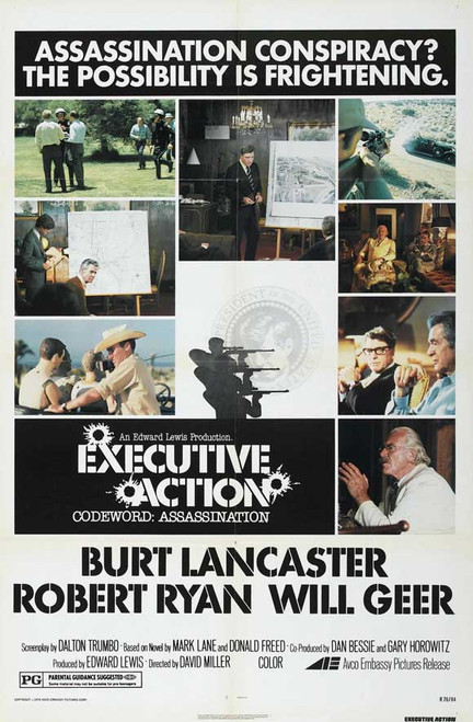 Executive Action Movie Poster Print (27 x 40) - Item # MOVEJ9285