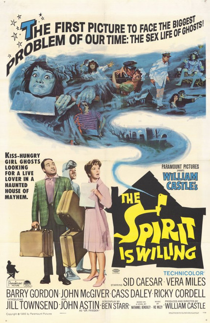 The Spirit is Willing Movie Poster Print (11 x 17) - Item # MOVCF0056