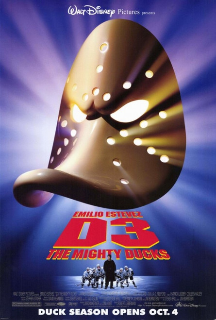 D3: The Mighty Ducks Movie Poster Print (27 x 40) - Item # MOVAF9492