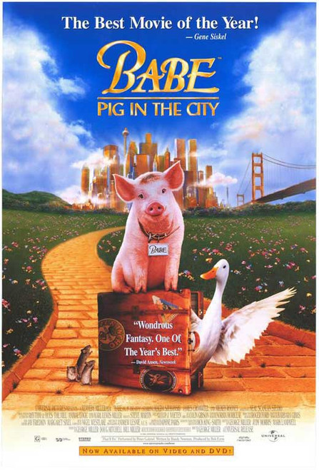 Babe: Pig in the City Movie Poster Print (11 x 17) - Item # MOVEE0650