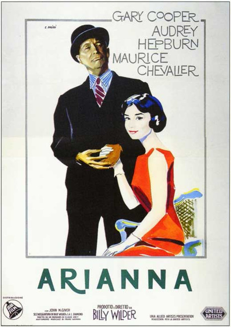 Love in the Afternoon Movie Poster Print (11 x 17) - Item # MOVIE4842