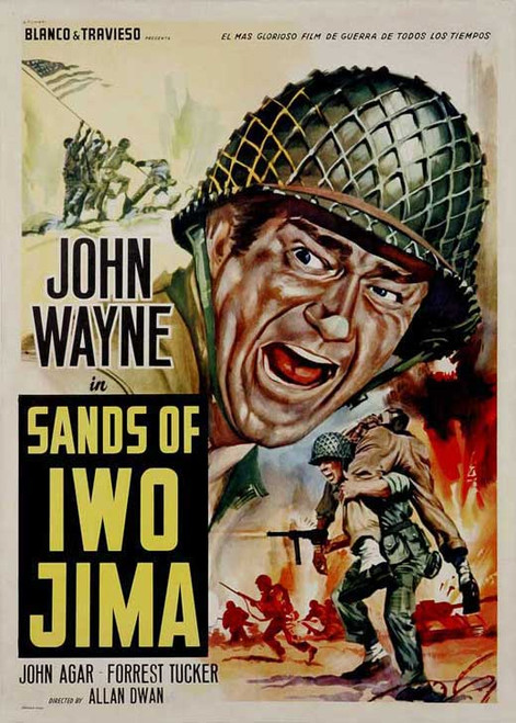 Sands of Iwo Jima Movie Poster Print (11 x 17) - Item # MOVAI7613