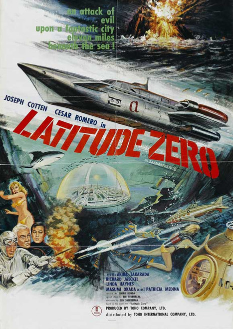 Latitude Zero Movie Poster Print (27 x 40) - Item # MOVIB88610