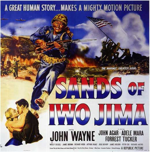Sands of Iwo Jima Movie Poster Print (11 x 17) - Item # MOVID5971