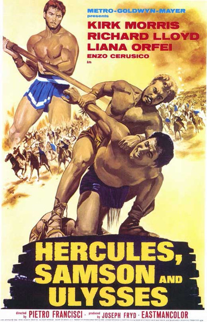 Hercules Samson and Ulysses Movie Poster Print (11 x 17) - Item # MOVGD3486