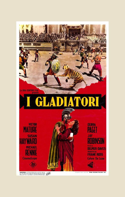 Demetrius and the Gladiators Movie Poster Print (11 x 17) - Item # MOVCE3145