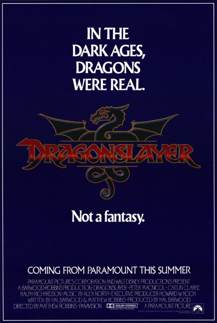 Dragonslayer Movie Poster Print (11 x 17) - Item # MOVGF7003
