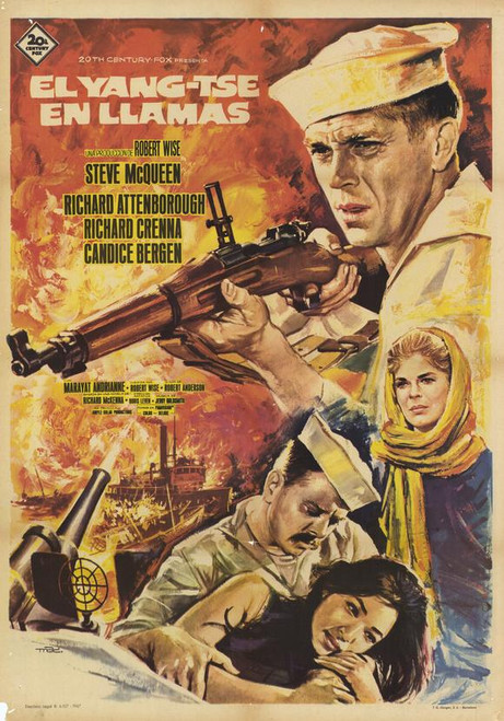 The Sand Pebbles Movie Poster Print (27 x 40) - Item # MOVEF7861