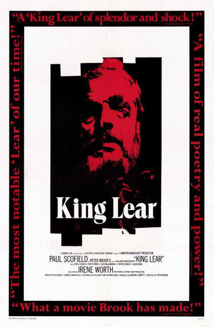 King Lear Movie Poster Print (11 x 17) - Item # MOVID2862