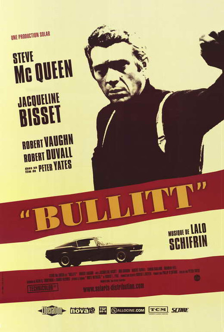 Bullitt Movie Poster Print (27 x 40) - Item # MOVCH0530