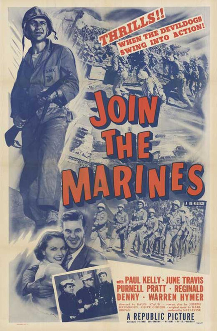 Join the Marines Movie Poster Print (11 x 17) - Item # MOVAF6850