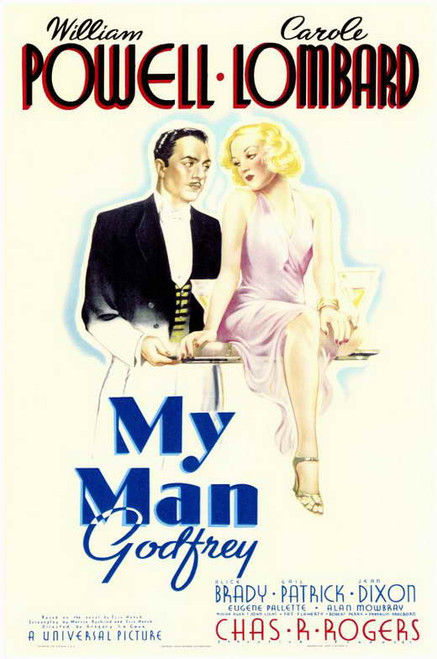 My Man Godfrey Movie Poster Print (11 x 17) - Item # MOVGD0417