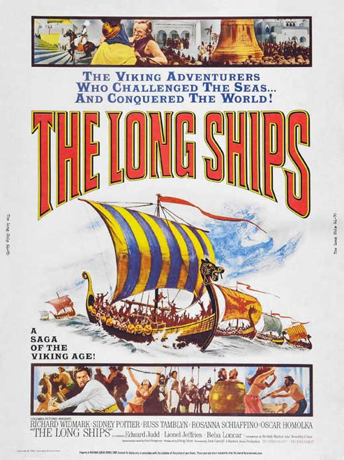 The Long Ships Movie Poster Print (11 x 17) - Item # MOVEB63404