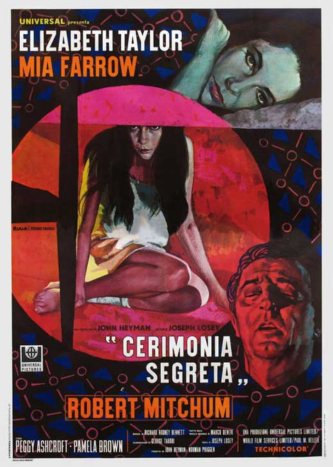 Secret Ceremony Movie Poster Print (11 x 17) - Item # MOVEB92004