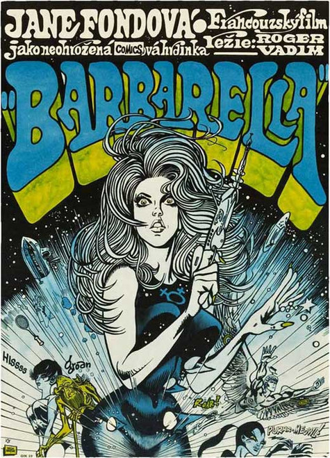 Barbarella Movie Poster Print (11 x 17) - Item # MOVCB07930