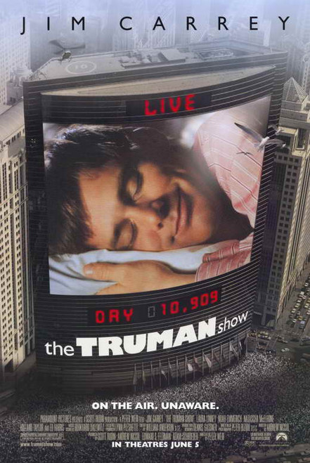 The Truman Show Movie Poster Print (11 x 17) - Item # MOVCD6936