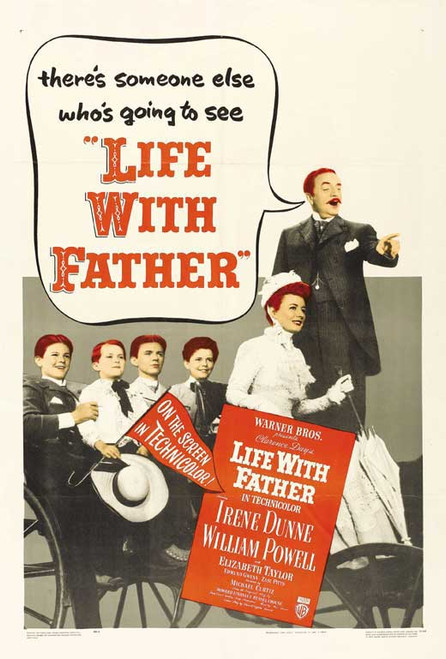 Life with Father Movie Poster Print (11 x 17) - Item # MOVEB37173