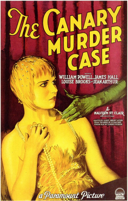 The Canary Murder Case Movie Poster Print (11 x 17) - Item # MOVEC5860