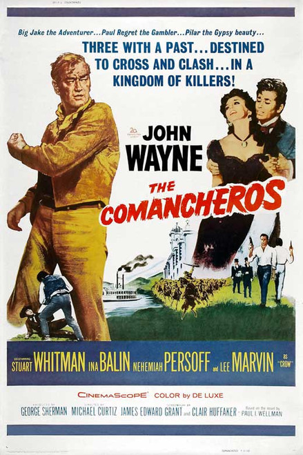 The Comancheros Movie Poster Print (11 x 17) - Item # MOVIB48801