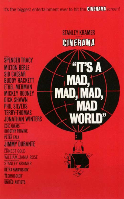 It's a Mad, Mad, Mad, Mad World Movie Poster Print (11 x 17) - Item # MOVIE0050